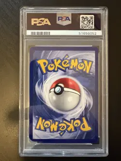 1999 Pokemon 1st Edition Shadowless Beedrill #17 PSA 7 - Image 2