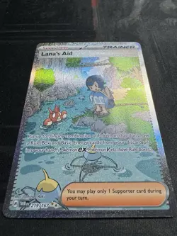 2024 Pokemon SV Twilight Masquerade TWM EN Lana's Aid #219/167 SIR - Image 2