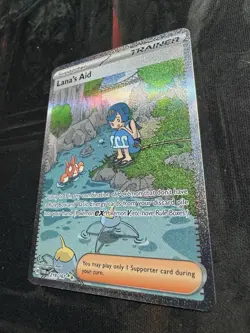 2024 Pokemon SV Twilight Masquerade TWM EN Lana's Aid #219/167 SIR - Image 3