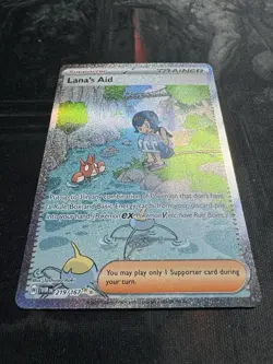 2024 Pokemon SV Twilight Masquerade TWM EN Lana's Aid #219/167 SIR - Image 5