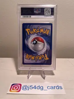 2001 Pokemon Neo Discover Houndoom Holo Unlimited #4/75 PSA 8 NM-MT - Image 2