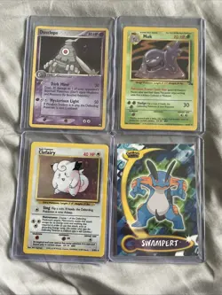 Lot Of 4 Pokemon Holo Epic Rare And Vintage Pokemon Cards! - Image 1