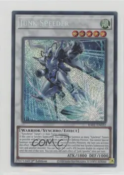 Junk Speeder 1st Ed. Secret Rares YuGiOh 25th Anniversary Rarity Collection - Image 1