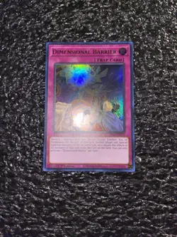Yugioh! Dimensional Barrier RA01-EN072 Ultra Rare 1st Edition Near Mint - Image 1