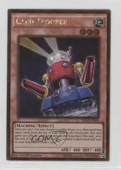Card Trooper 1st Ed. YuGiOh Premium Gold: Return of the Bling #PGL2-EN028 - Image 1