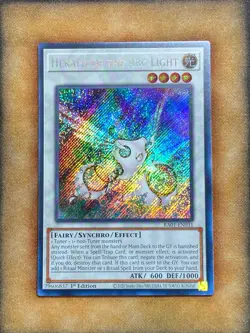 Yugioh Herald of the Arc Light RA01-EN031 Secret Rare 1st Ed NM - Image 1