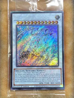 Yugioh Blue-Eyes Ultimate Spirit Dragon SDWD-EN043 Secret Rare 1st Ed SEALED - Image 1