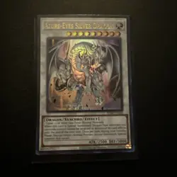 Yugioh Azure-Eyes Silver Dragon LCKC-EN066 Secret Rare NM - Image 1