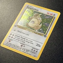 Kangaskhan 05/64 1st Edition Jungle Holo WOTC Vintage Pokemon Card 1999 NM - Image 3