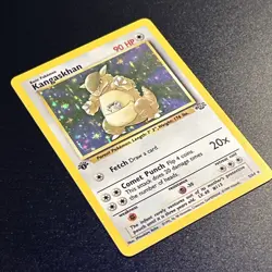 Kangaskhan 05/64 1st Edition Jungle Holo WOTC Vintage Pokemon Card 1999 NM - Image 4