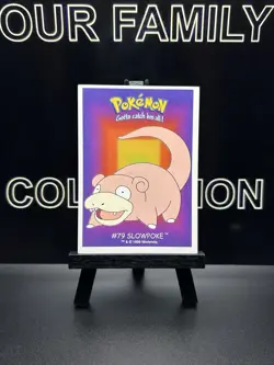 SLOWPOKE #79 - DUNKIN BOOMER 2000 - POKEMON CARD REGULAR LP - Image 1