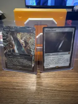 Magic the Gathering Buster Sword Borderless, Final Fantasy Regular Card 351 - Image 1