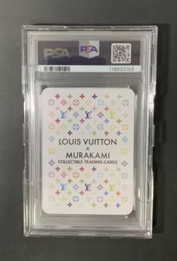 PSA10 Louis Vuitton Takashi Murakami Card ZOOM ON THE COLORFUL MONOGRAM 015 - Image 2