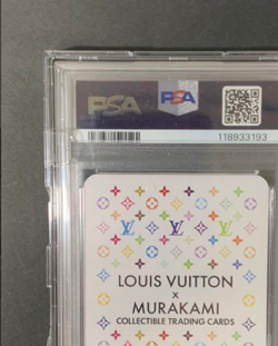 PSA10 Louis Vuitton Takashi Murakami Card ZOOM ON THE COLORFUL MONOGRAM 015 - Image 4