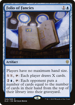 Folio of Fancies (REGULAR) x1 - MTG Throne of Eldraine ELD #46 - Image 1