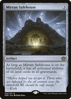 Mirran Safehouse (REGULAR) x1 - MTG Phyrexia: All Will Be One ONE #232 - Image 1