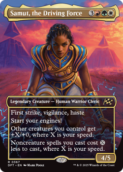Samut, the Driving Force (REGULAR) x1 - MTG Aetherdrift DFT #367 - Image 1