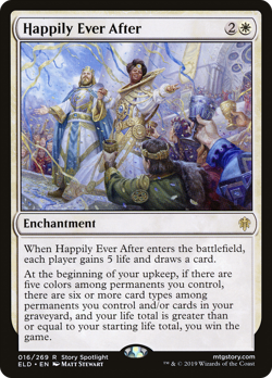 Happily Ever After (REGULAR) x1 - MTG Throne of Eldraine ELD #16 - Image 1