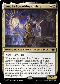 Amalia Benavides Aguirre (REGULAR) x1 - MTG The Lost Caverns of Ixalan LCI #221 - Image 1