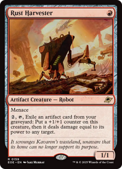 Rust Harvester (REGULAR) x1 - MTG Edge of Eternities EOE #159 - Image 1