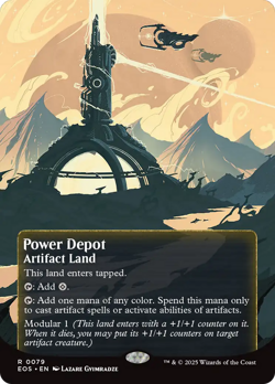 Power Depot (REGULAR) x1 - MTG Edge of Eternities: Stellar Sights EOS #79 - Image 1