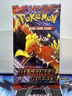 Pokemon Destined Rivals Booster Pack - 10 Cards / Pack - SEALED - Image 1
