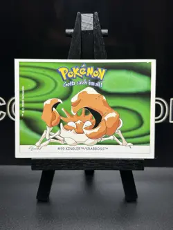 Pokemon Nintendo - Dunkin Boomer - #99 Kingler Regular LP - Image 2