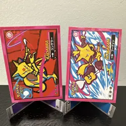 Kadabra Alakazam- Cracked Ice Holo - Safari 2025 - Pokemon Set of 2 - Image 1