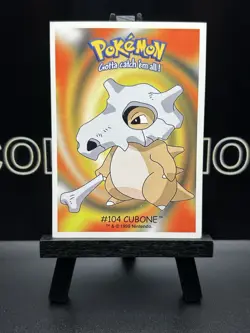 Pokemon Nintendo - Dunkin Boomer - #104 Cubone - Regular LP - Image 2