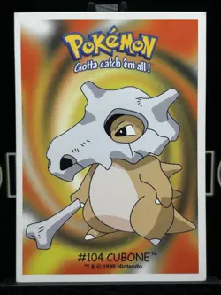 Pokemon Nintendo - Dunkin Boomer - #104 Cubone - Regular LP - Image 3