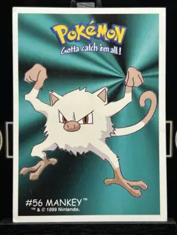 Pokemon Nintendo - Dunkin Boomer - #56 Mankey - Regular LP - Image 3