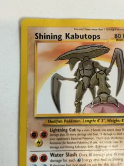 Shining Kabutops - 108/105 - Pokemon Neo Destiny Unlimited Holo Rare WOTC LP - Image 3