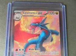 Pokemon TCG Salamence ex 187/159 Special Illustration Rare Journey Together Holo - Image 2