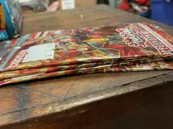 4x YuGiOh TCG YUGIOH 1st Ed Legendary Duelists Soulburning Volcano BOOSTER PACK - Image 3