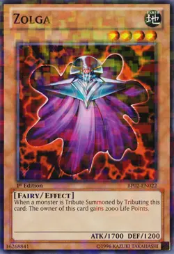 Zolga - BP02-EN022 - Mosaic Rare - 1st Edition NM YuGiOh! Battle Pack 2: War of - Image 1
