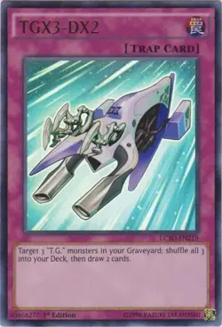 TGX3-DX2 - LC5D-EN219 - Ultra Rare - 1st Edition LP YuGiOh! Legendary Collectio - Image 1