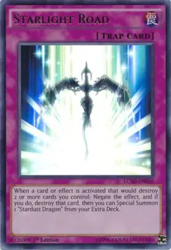 Starlight Road - LC5D-EN056 - Ultra Rare - 1st Edition NM YuGiOh! Legendary Col - Image 1