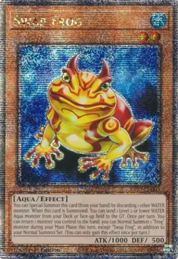 Swap Frog - RA03-EN005 - Quarter Century Secret Rare - 1st Edition NM YuGiOh! Q - Image 1