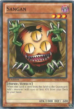 Sangan - YS12-EN016 - Common - 1st Edition NM YuGiOh! Starter Deck Cards - Image 1