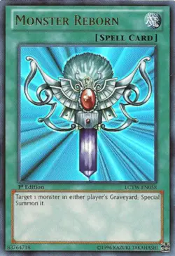 Monster Reborn - LCYW-EN058 - Ultra Rare - Unlimited Edition NM YuGiOh! Legenda - Image 1