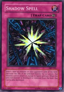Shadow Spell - SKE-041 - Super Rare - Unlimited Edition HP YuGiOh! Starter Deck - Image 1