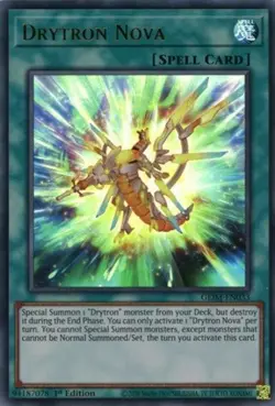 Drytron Nova - GEIM-EN033 - Ultra Rare - 1st Edition NM YuGiOh! Genesis Impact - Image 1