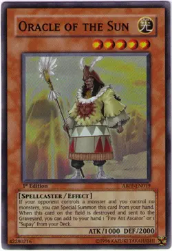 Oracle of the Sun - ABPF-EN019 - Super Rare - Unlimited Edition NM YuGiOh! Abso - Image 1