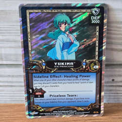 Yu Yu Hakusho TCG CCG Yukina Ice Princess U6 Dark Tournament Card C1 - Image 1
