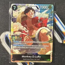 Monkey.D.Luffy P-075 BEST SELECTION VOL.3 One Piece card game English - Image 1