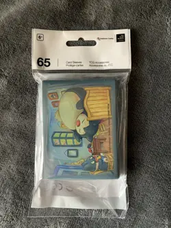 NEW Pokemon x Van Gogh Museum - Munchlax & Snorlax The Bedroom (65 Card Sleeves) - Image 1