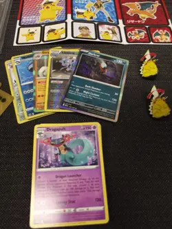 POKEMON MIX LOT Cards Gold Holo Stickers Graded Slabs Art Card Pikachu Pins Coin - Image 3