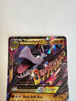 Pokemon TCG - M Aerodactyl EX - Black Star Promo Card XY XY98 Holo - NM - Image 2