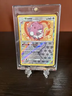 Blissey 102/145 Reverse Holo Rare SM - Guardians Rising Pokemon Card - Image 1