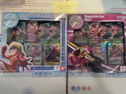 One Piece Trading Card Game: Illustration Box Volume 3 & 4 Bundled! Sealed! - Image 1